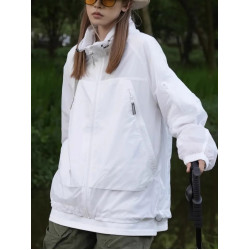 山系戶外UPF50+輕薄透氣防曬衣男女同款夏季防紫外線皮膚風衣外套