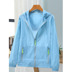 胖mm加肥加大碼防曬衣女夏2025新款冰絲透氣防曬外套戶外防曬服男