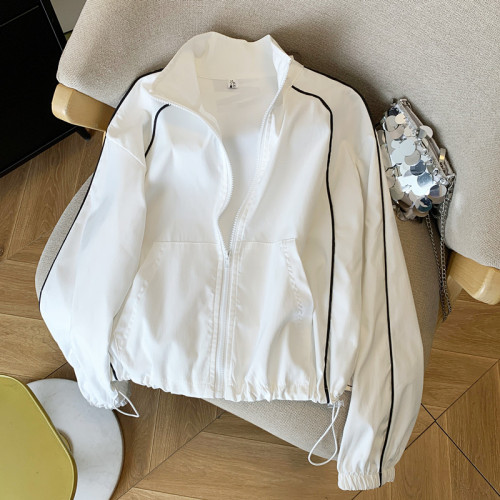 戶外穿搭 開衫穿搭~小個子防曬衣女2026新款輕薄透氣防曬服短外套