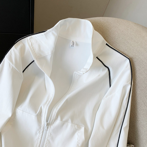 戶外穿搭 開衫穿搭~小個子防曬衣女2026新款輕薄透氣防曬服短外套