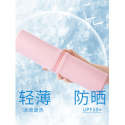 雪中飛防曬衣女2026新款夏季輕薄外套女款小個子冰絲粉色防曬服PC