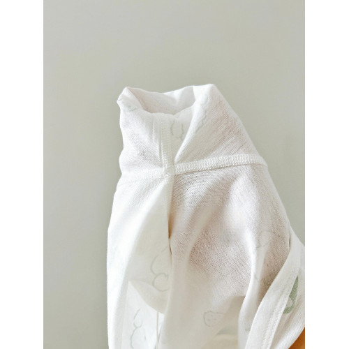 夏季薄款新生兒半背衣純棉無骨寶寶上衣春秋冬打底初生嬰兒和尚服