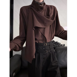 Aont【雙生子系列·夏夜晚風】原創高級感夏季新款新中式小衆襯衫