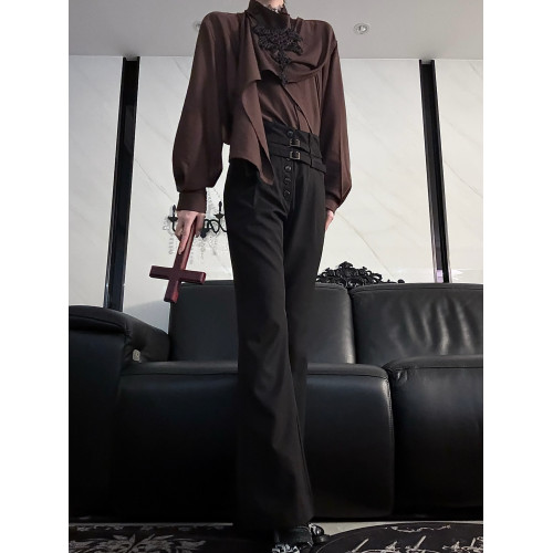 Aont【雙生子系列·夏夜晚風】原創高級感夏季新款新中式小衆襯衫