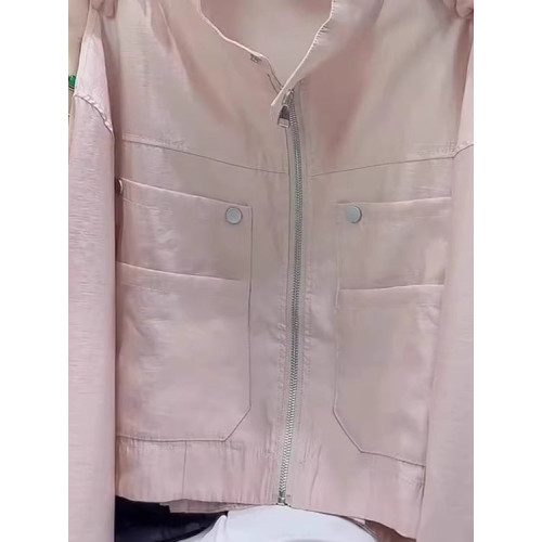 重工輕奢粉色長袖防曬衫外套女2026初夏穿搭洋氣減齡百搭休閒上衣