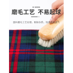 啄木鳥保暖襯女加絨加厚格子長袖秋冬季打底磨毛上衣大碼媽媽裝