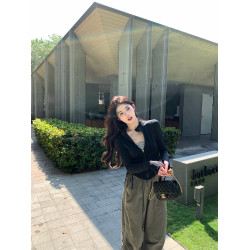 alex stevens 抽繩防曬衣女夏季短款修身瑜珈服上衣外套UPF50+