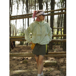 《城市濃縮》戶外春夏山系徒步登山多巴胺速乾輕薄連帽防曬衣男女