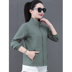 繙領冰絲速乾防曬衣女2026夏季新款長袖輕薄皮膚衣薄款防曬服外套