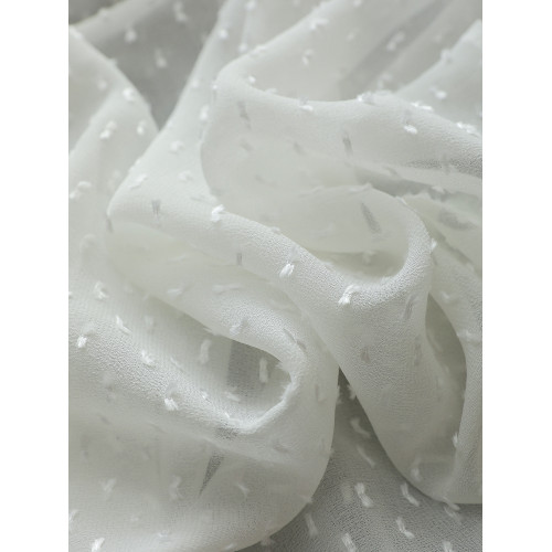 仙氣意境~真絲桑蠶絲剪花防曬罩衫微喇袖透視感圓領上衣 SY0129