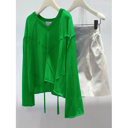 2025年夏新款時尚綠色防曬衣女韓系減齡寬鬆休閒顯瘦百搭長袖上衣