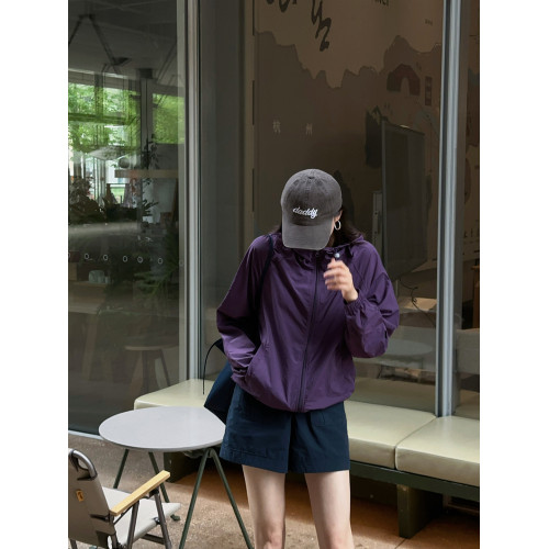 阿土秀薄款防風連帽防曬衣2025夏季新款韓版寬鬆顯瘦休閒運動外套