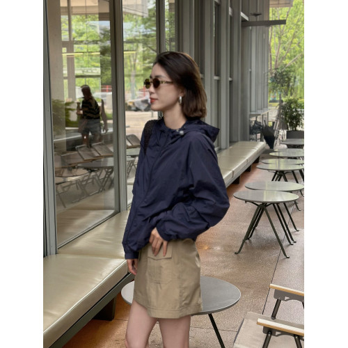 阿土秀薄款防風連帽防曬衣2025夏季新款韓版寬鬆顯瘦休閒運動外套