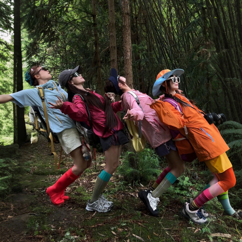 戶外山系薄款連帽防曬衣女款夏季多巴胺穿搭防曬服速乾運動騎行服