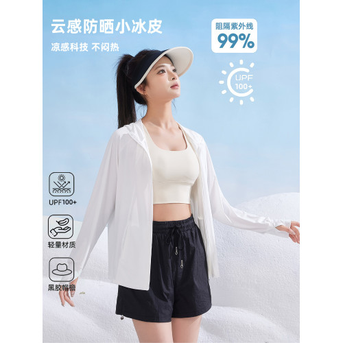 大碼寬鬆顯瘦防曬衣女款外套夏季冰絲防紫外線戶外2025新款防曬服
