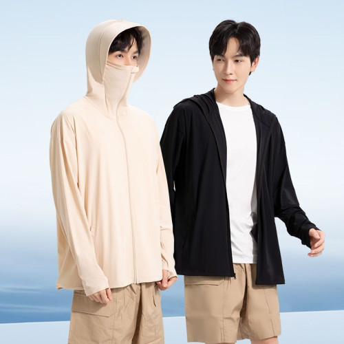 茉尋男款防曬衣休閒新款夏季專業防紫外線防曬服外套新透氣高級男