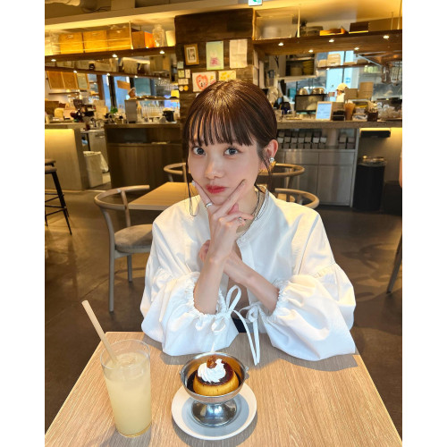 hi* 襯衫小外套隨心切換 可愛氣球袖 系帶打結 春秋