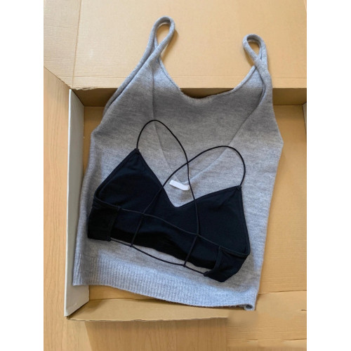 好適合愛穿露背裝的美女寶寶~夏季新款性感辣妹穿搭吊帶兩件套裝