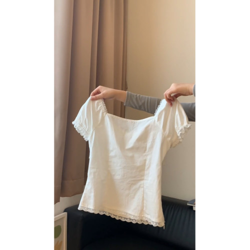 又甜又酷愛瘋了！夏季新款少女感蝴蝶結元素半身裙+襯衫兩件套裝