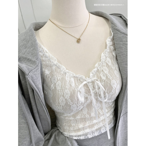 LINAN自製 2024秋季灰色衛衣拉鍊連帽衛衣開衫女寬鬆慵懶休閒外套