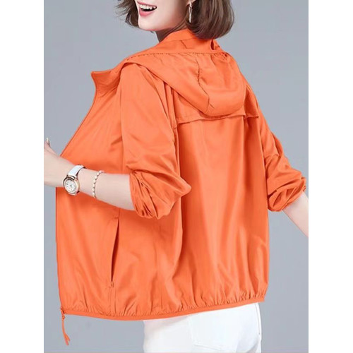 輕薄百搭防曬衣2025新款防曬服外穿女夏季薄款寬鬆休閒透氣短外套