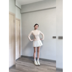 lulu白色冰絲立領防曬衣女2026夏季薄防紫外線修身開衫外套瑜珈服