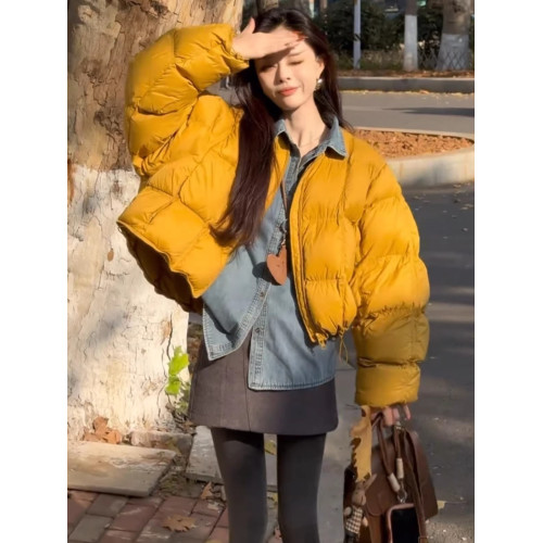 韓版復古風時尚藍色牛仔襯衫女秋冬寬鬆設計感時髦中長款上衣外套