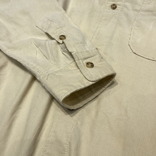 品質系列！復古純色立領長袖襯衫男女休閒襯衣內搭打底上衣秋冬