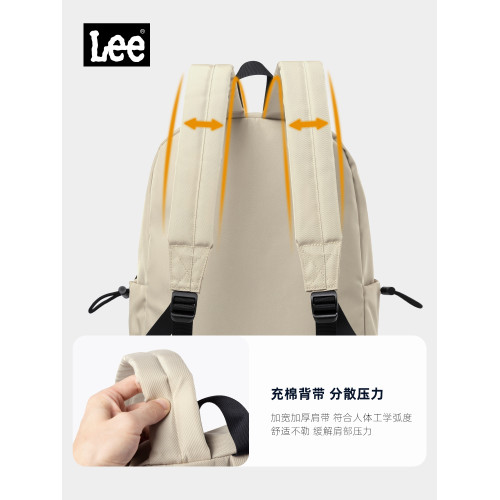 Lee雙肩包男2026通勤高中大容量電腦包旅行後後背包初中大學生書包女