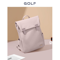 GOLF雙肩包女士2026新款簡約電腦包大容量旅遊輕便後後背包大學生書包