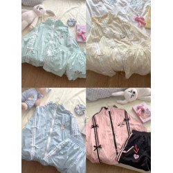 原創甜系軟妹少女小貓刺綉防曬透氣輕量化夏季防紫外線薄外套女