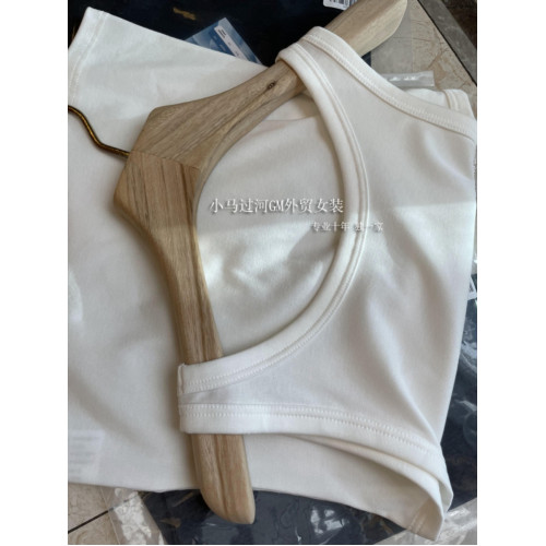 全宇宙醉好穿！！渠道貨~原紗涼感零束縛真絲螺紋工字背心打底女