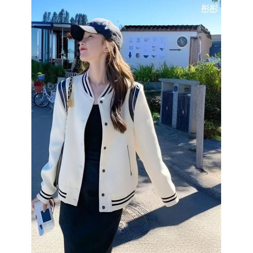 美式香風棒球服加薄絨款2025春秋季新款小個子時尚正肩情侶外套潮