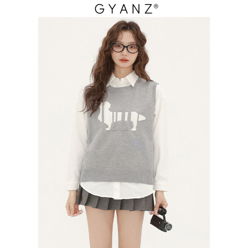 高妍知白色襯衫女秋冬季2025新款通勤百搭小個子內搭襯衣基礎上衣