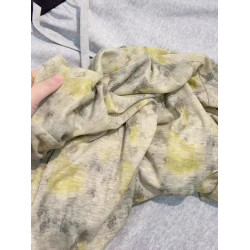 別致優雅暈染超好看打底衫女2026年春季新款休閒簡約復古時髦上衣