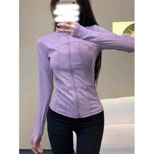 白色冰絲防曬衣女款夏季2026新款薄款瑜珈服開衫外套辣妹緊身上衣