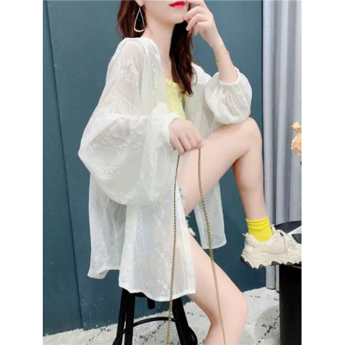 冰絲防曬衣女2025新款夏季歐貨連帽洋氣上衣寬鬆輕薄透氣開衫外套