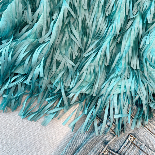 專櫃撤廻剪標名媛性感流蘇吊帶背心女夏季新款外穿超漂亮別致上衣