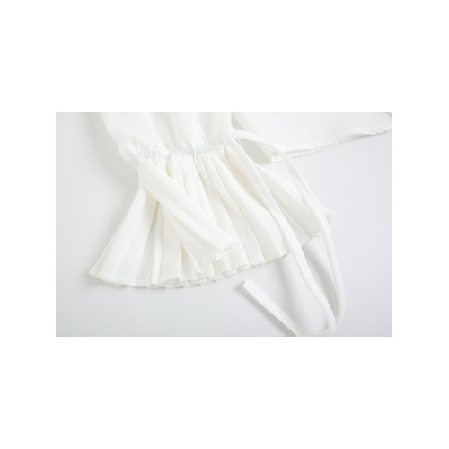 KAKD白襯衫女秋冬新款設計感小衆法式別致氣質打底小衫長袖女上衣