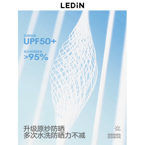 樂町元氣多巴胺輕薄防紫外線外套2024夏季新款抽繩設計原紗防曬衣
