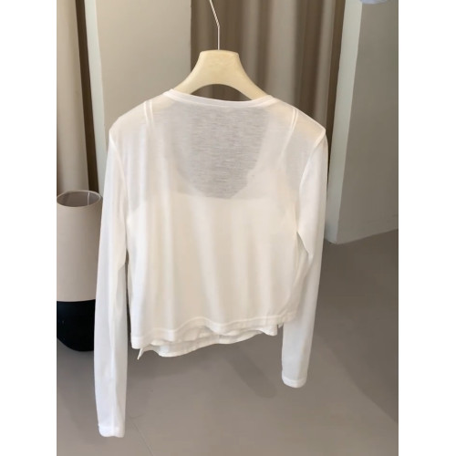 韓系單排釦圓領薄款防曬開衫女士2025年夏季簡約氣質百搭長袖外套