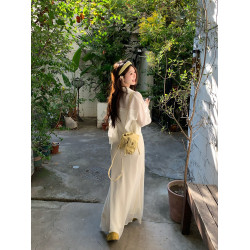 切糕自製小個子春季早春新款上衣女設計感拼接蕾絲長袖襯衫襯衣