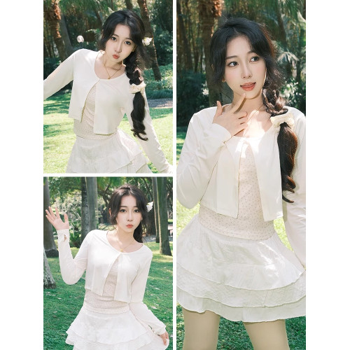 森馬防曬衣女短款正肩顯瘦原紗外套2025夏季新款涼感速乾開衫薄款