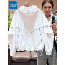 ZH真維斯連帽防曬衣女款2026新款春秋季戶外透氣時尚防曬服外套女