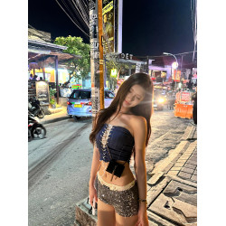 OUTFlT 歐美辣妹風性感綁帶抹胸上衣2025新款修身顯瘦亮片短褲女