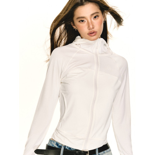 Ariseism 防紫外線修身透氣涼感防曬衣女2025夏季新款防曬服外套