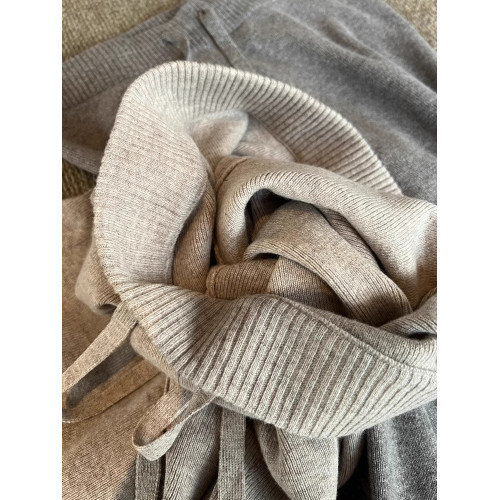 廣州十三行高貨爆款~入剛需款！慵懶風軟糯針織直筒休閒褲女春秋