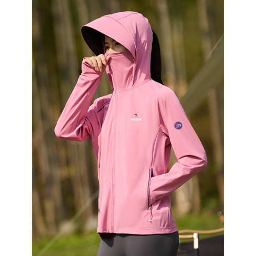 啄木鳥冰絲防曬衣女2025新款夏季防紫外線薄款大帽簷防曬服外套男