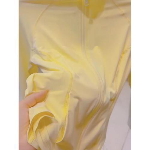 時尚減齡多巴胺穿搭戶外長袖防曬衣女裝夏季收腰薄款正肩立領外套