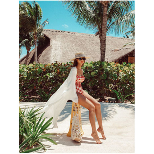 海島度假波西米亞海灘防曬衣比基尼泳衣罩衫鏤空外套沙灘開衫外搭